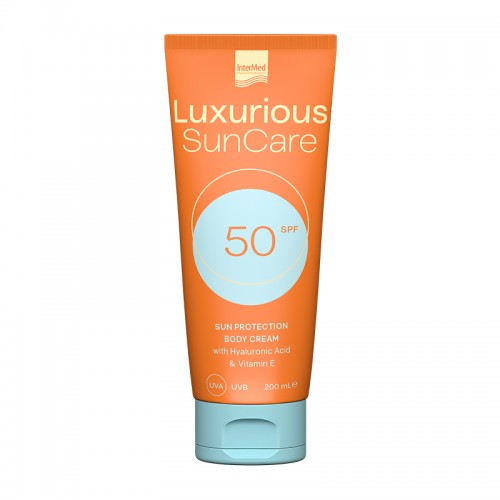 Luxurious Sun Αντηλιακή Kρέμα Σώματος SPF50 200ml