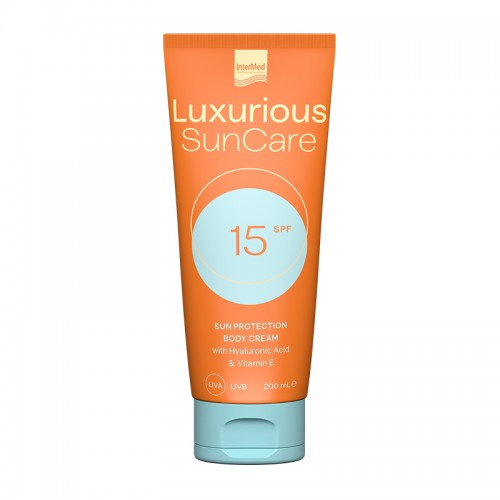 Luxurious Sun Αντηλιακή Κρέμα Σώματος SPF15 200ml