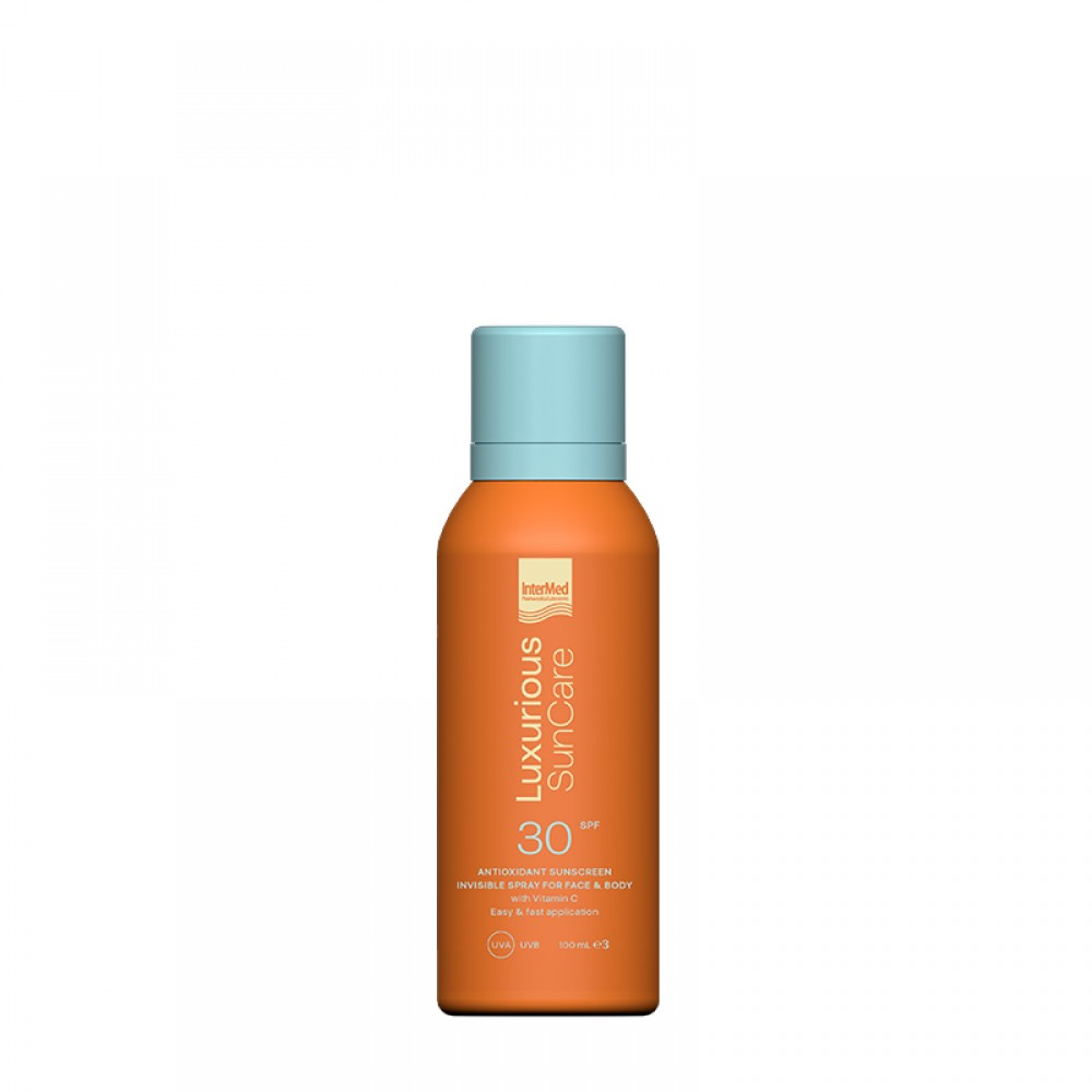 Luxurious Sun Αντηλιάκο Αόρατο Spray για Πρόσωπο και Σώμα SPF30+ 100ml