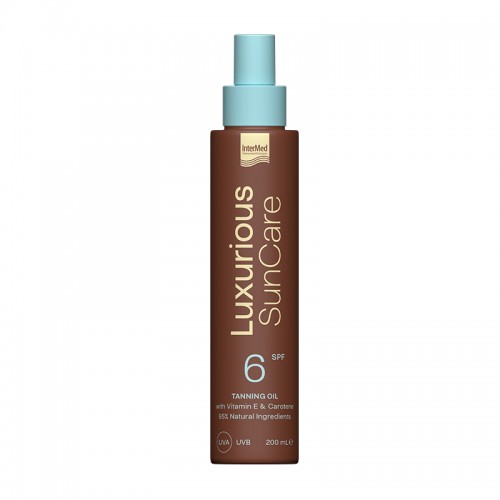 Luxurious Sun Ξηρό λάδι για γρήγορο & έντονο μαύρισμα SPF6 200ml