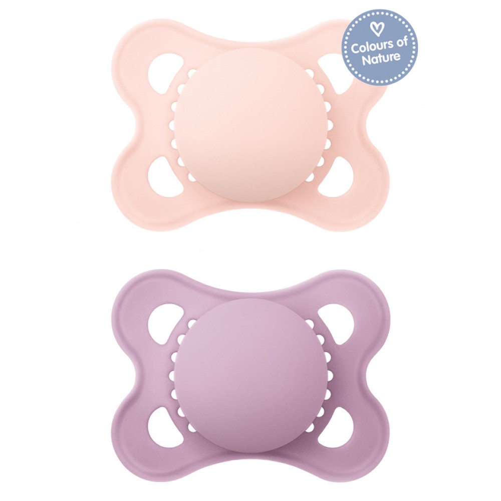 MAM Πιπίλα Colours of Nature Σιλικόνης 2-6 μηνών