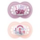 MAM Πιπίλα Ι Love Mummy & Daddy Σιλικόνης 16+ μηνών