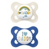 MAM Πιπίλα Ι Love Mummy & Daddy Σιλικόνης 2-6 μηνών