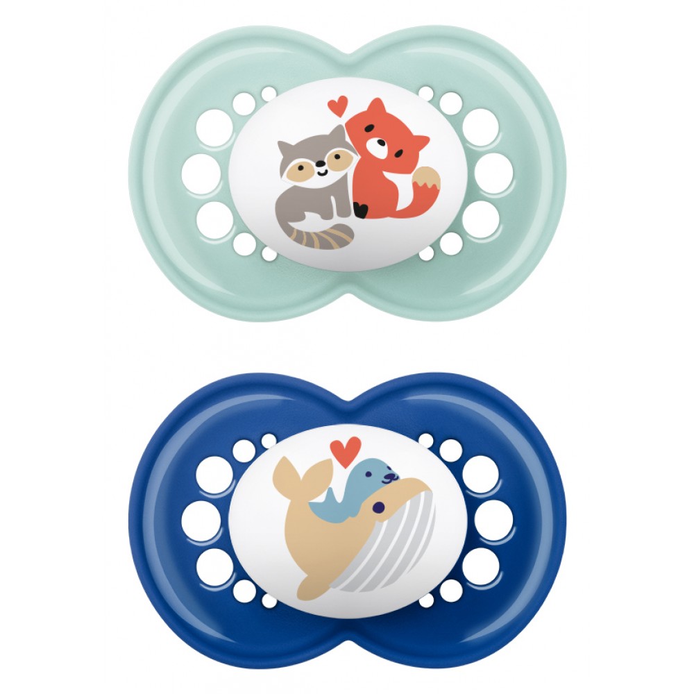 MAM Πιπίλα Original Σιλικόνης 6-16 μηνών