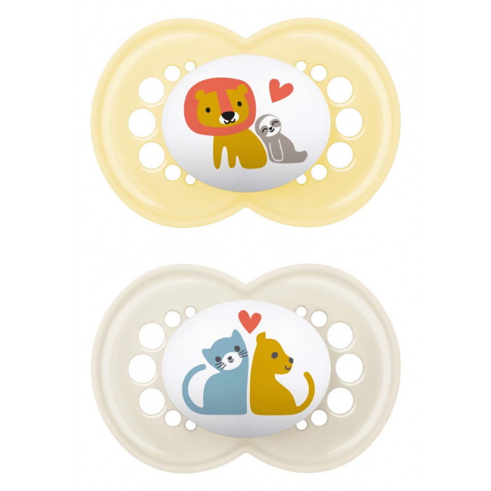 MAM Πιπίλα Original Σιλικόνης 6-16 μηνών