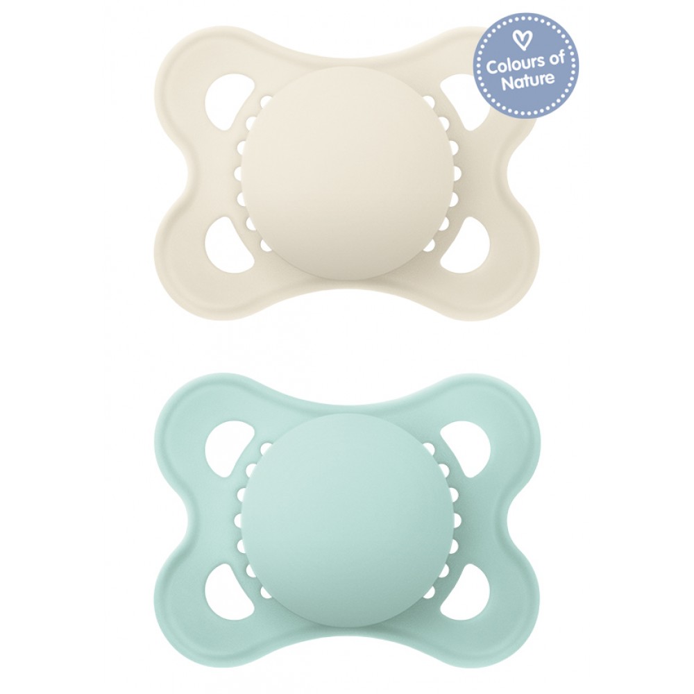 MAM Πιπίλα Colours of Nature Σιλικόνης 2-6 μηνών