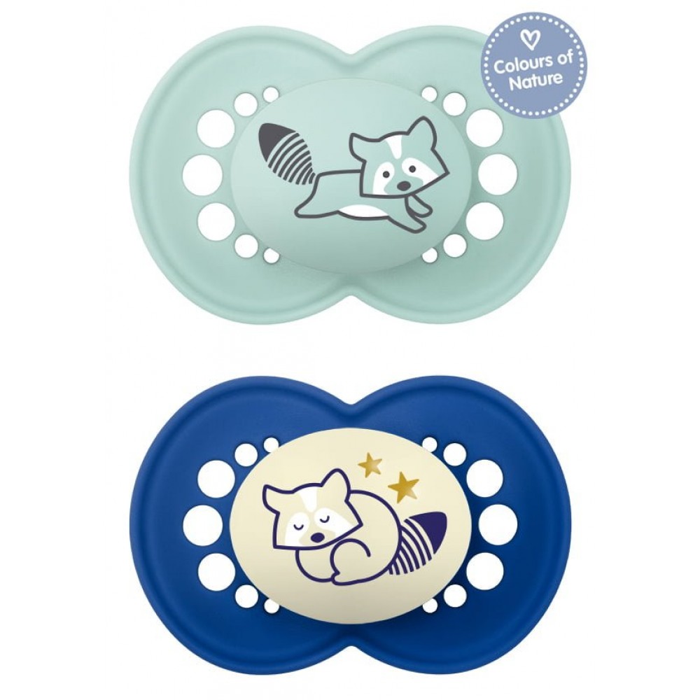 MAM Πιπίλα Day & Night Σιλικόνης 16+ μηνών