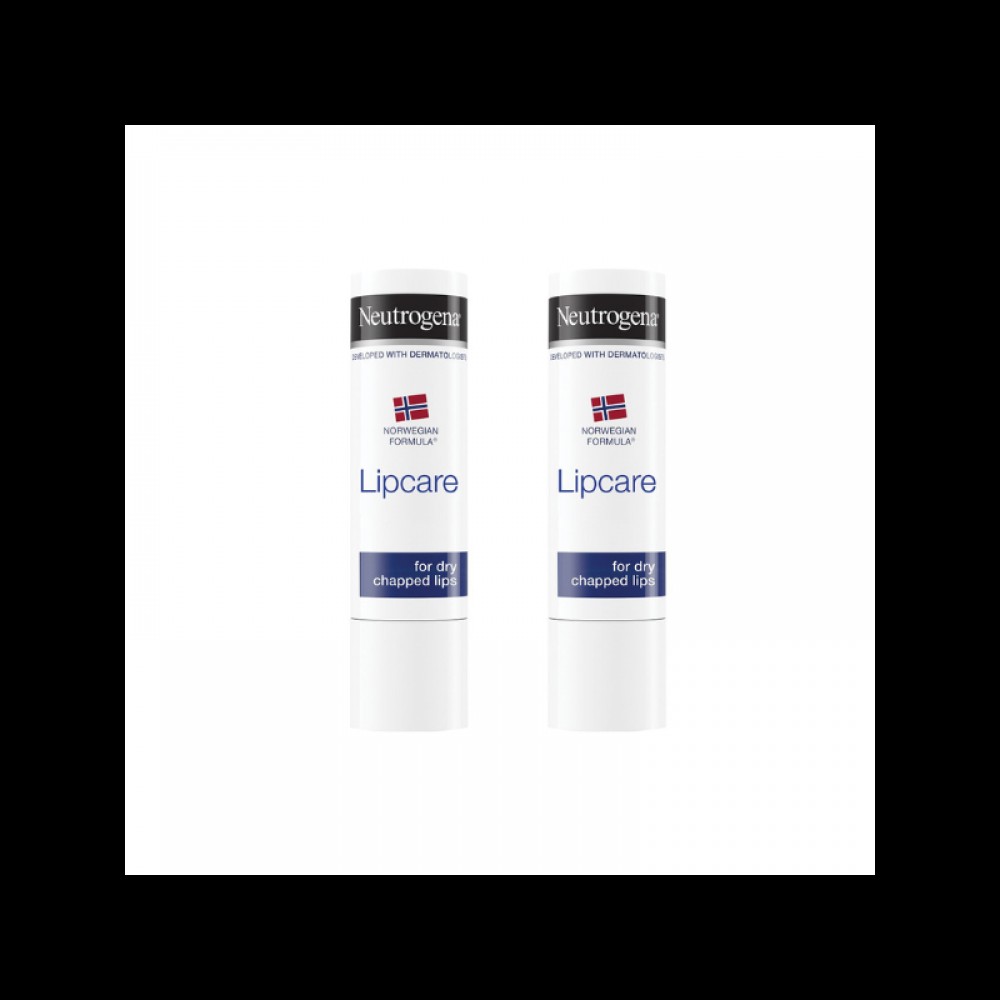 Neutrogena Lipcare Ενυδατικό Στικ Χειλιών 2x4.8g