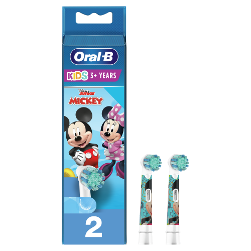 Oral-B Ανταλλακτικές Κεφαλές Disney Παιδικής Ηλεκτρικής Οδοντόβουρτσας 2 τμχ