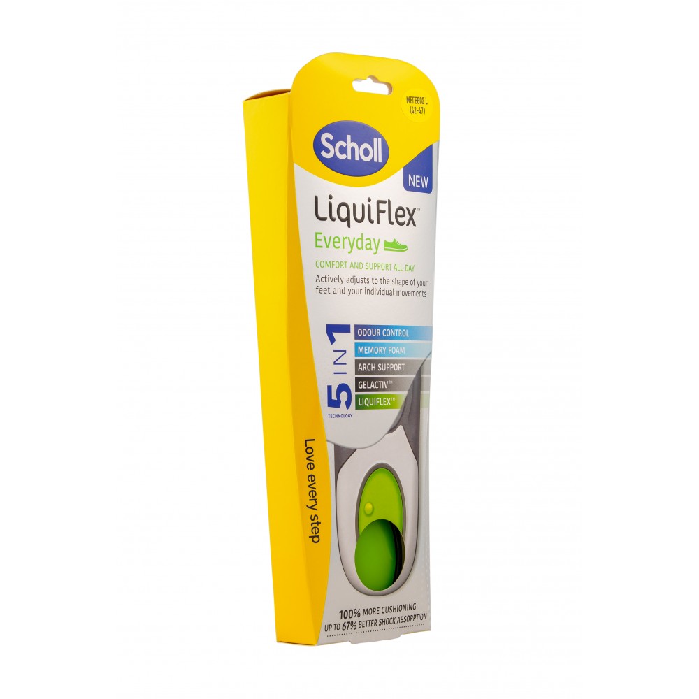 Scholl Πάτοι Liquiflex Καθημερινης Χρήσης Large