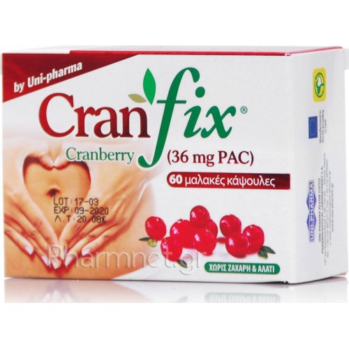 Cran Fix 60 Μαλακές Κάψουλες
