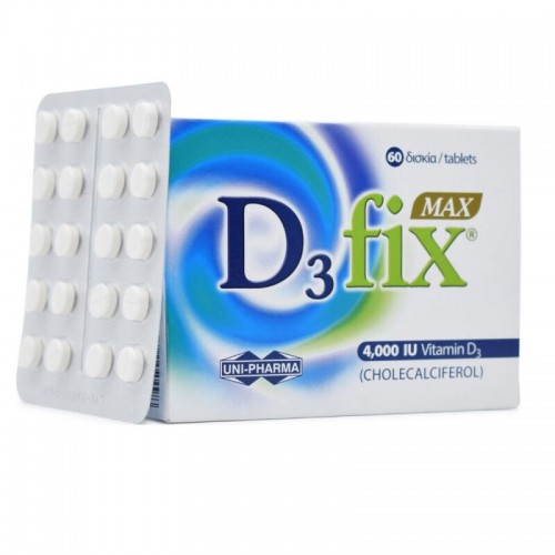 D3 Fix Max 4000IU 60 Δισκία