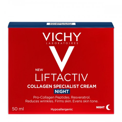 Vichy Liftactiv Collagen Specialist Κρέμα Νύχτας 50ml