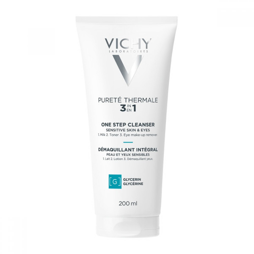 Vichy Purete Thermale Γαλάκτωμα Καθαρισμού & Ντεμακιγιάζ 3in1 200ml