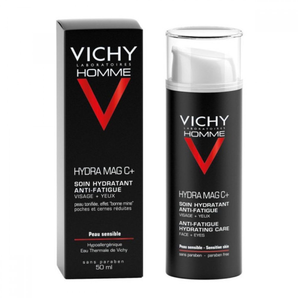 Vichy Homme Hydra Mag C Κρέμα Προσώπου 50ml