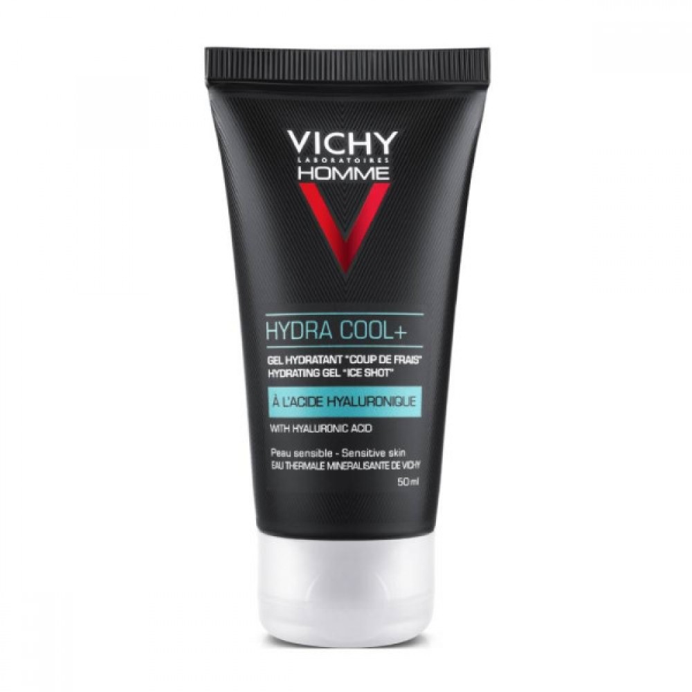 Vichy Homme Hydra Cool+ Gel για Πρόσωπο & Μάτια 50ml 