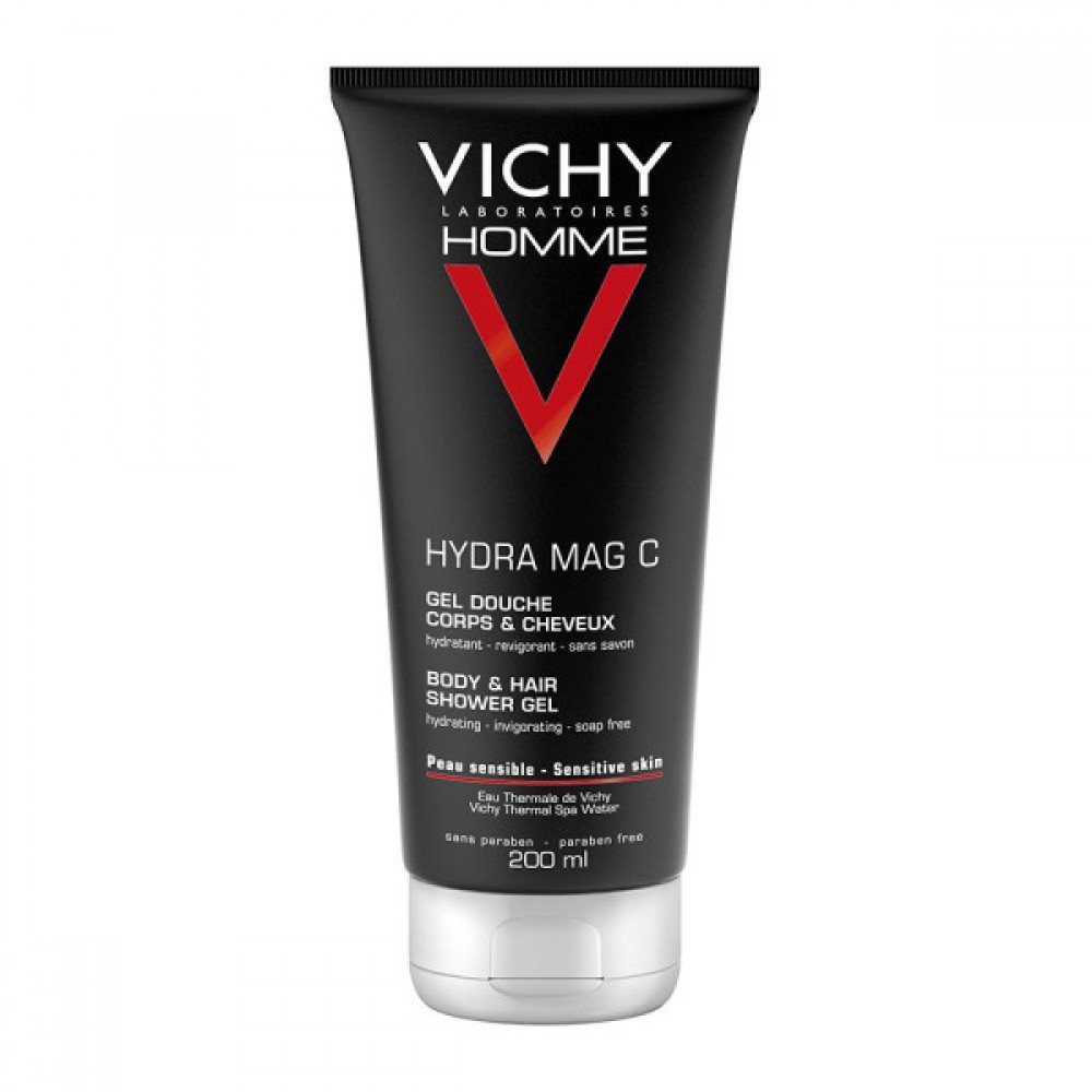 Vichy Homme Hydra Mag C Αφρόλουτρο 200ml