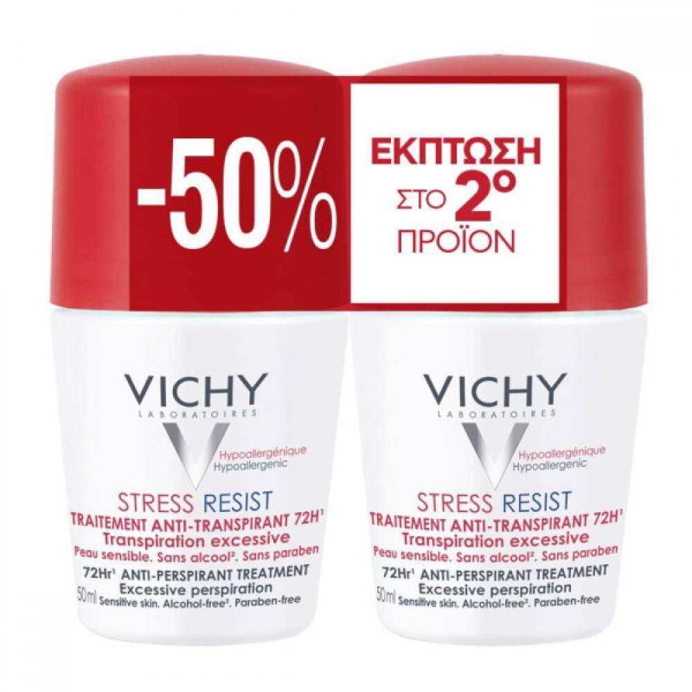 Vichy Αποσμητικό Stress Resist Roll-on 72h με -50% στο 2ο προϊόν