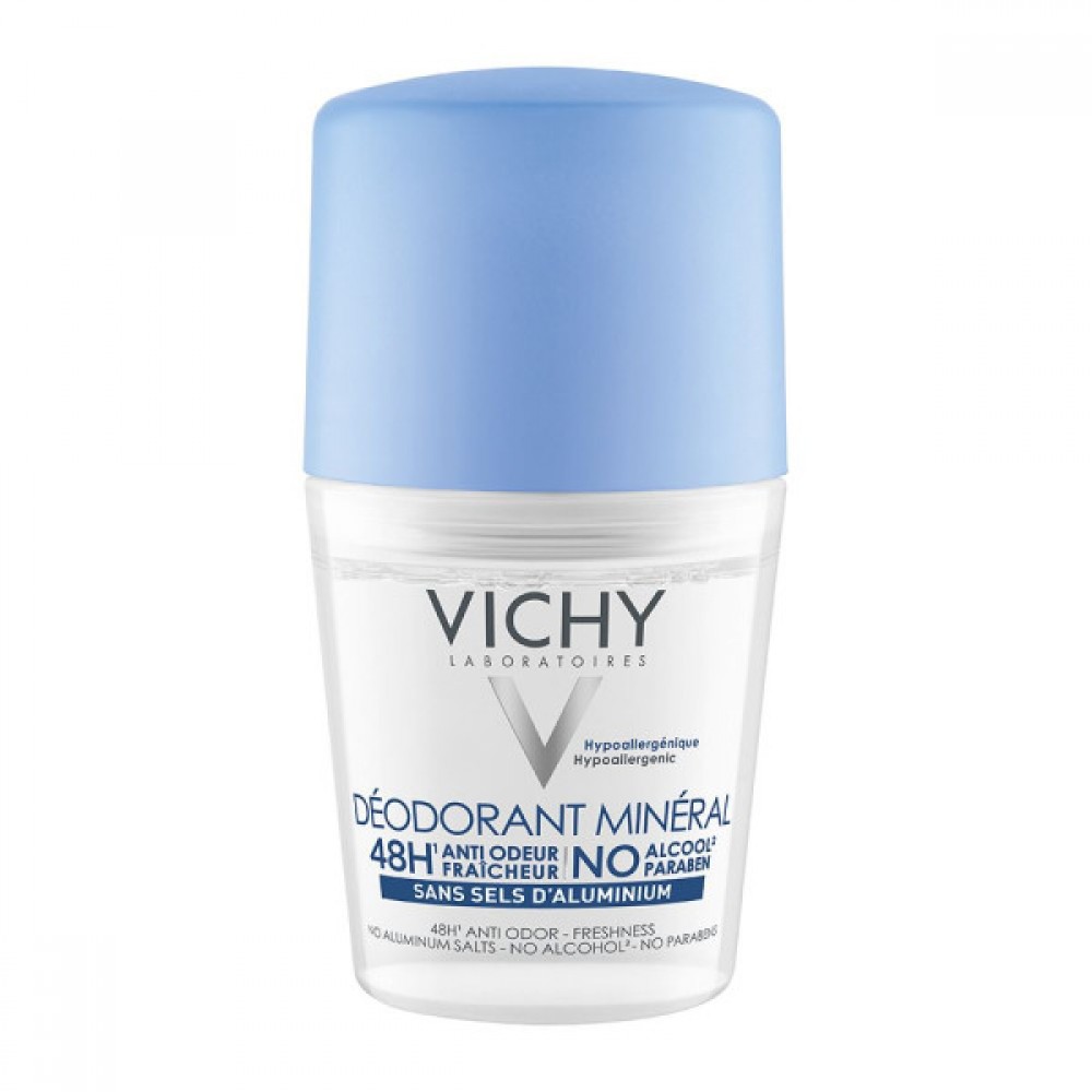Vichy Αποσμητικό Mineral Roll-on 48h 50ml