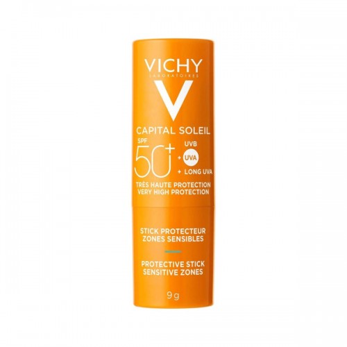 Vichy Αντηλιακό Stick για Ευαίσθητες Ζώνες SPF50+ 9ml
