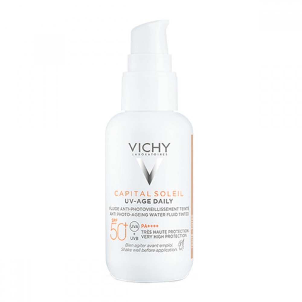 Vichy Αντηλιακό Προσώπου UV-AGE Κατά της Φωτογήρανσης Με Χρώμα SPF50+ 40ml