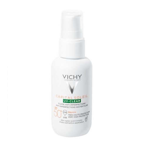 Vichy Αντηλιακό Προσώπου UV-CLEAR Κατά της Λιπαρότητας SPF50+ 40ml