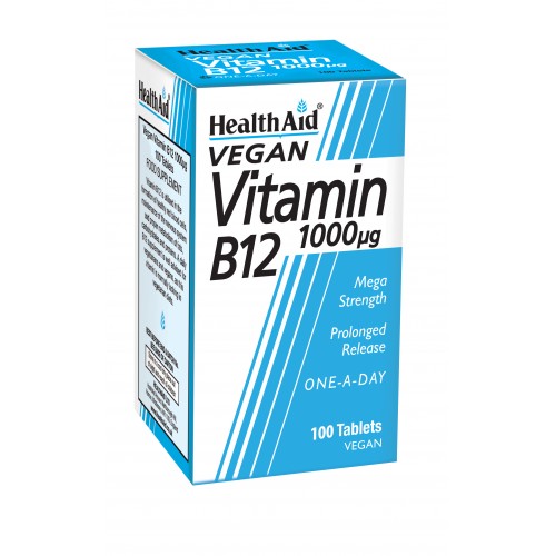 Health Aid B12 1000μg x100 ταμπλέτες
