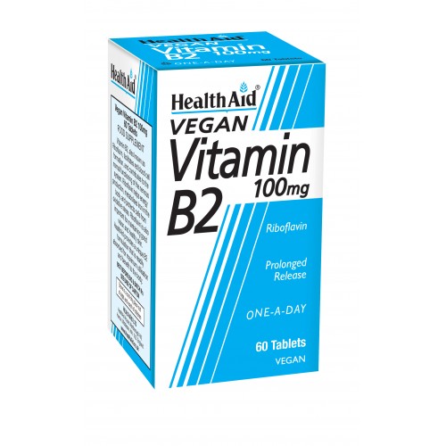 Health Aid B2 (Rivoflavin) 100mg x60 ταμπλέτες