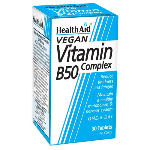 Health Aid B50 Complex x30 ταμπλέτες