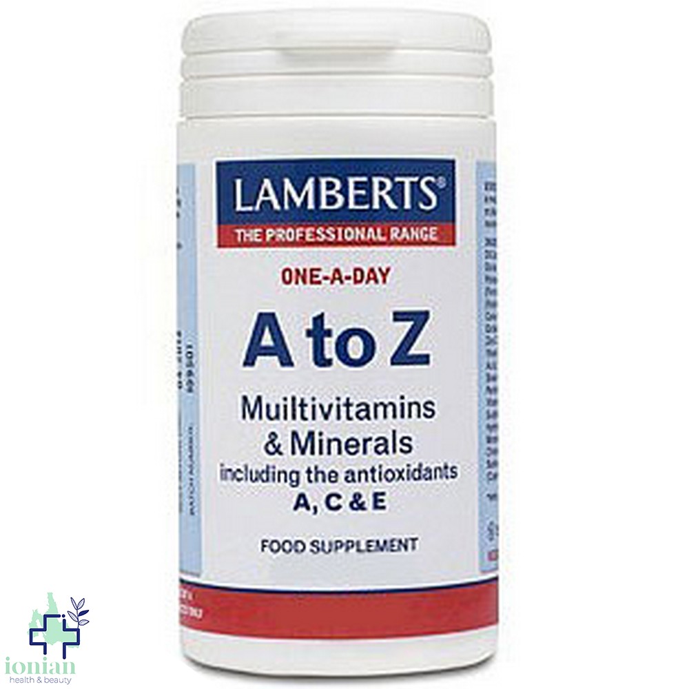 Lamberts A to Z Multivitamins x30 ταμπλέτες