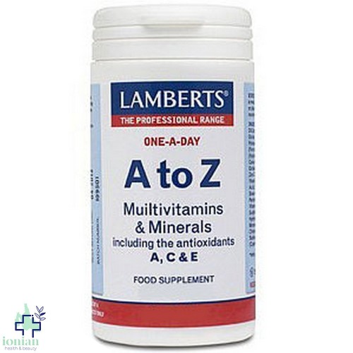 Lamberts A to Z Multivitamins x30 ταμπλέτες