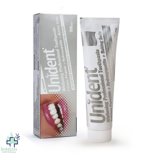 Intermed Unident Whitening Professional Λευκαντική Οδοντόπαστα 100ml
