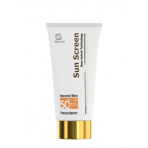 Frezyderm Sun Screen Velvet Διάφανο Αντηλιακό Σώματος SPF50 125ml